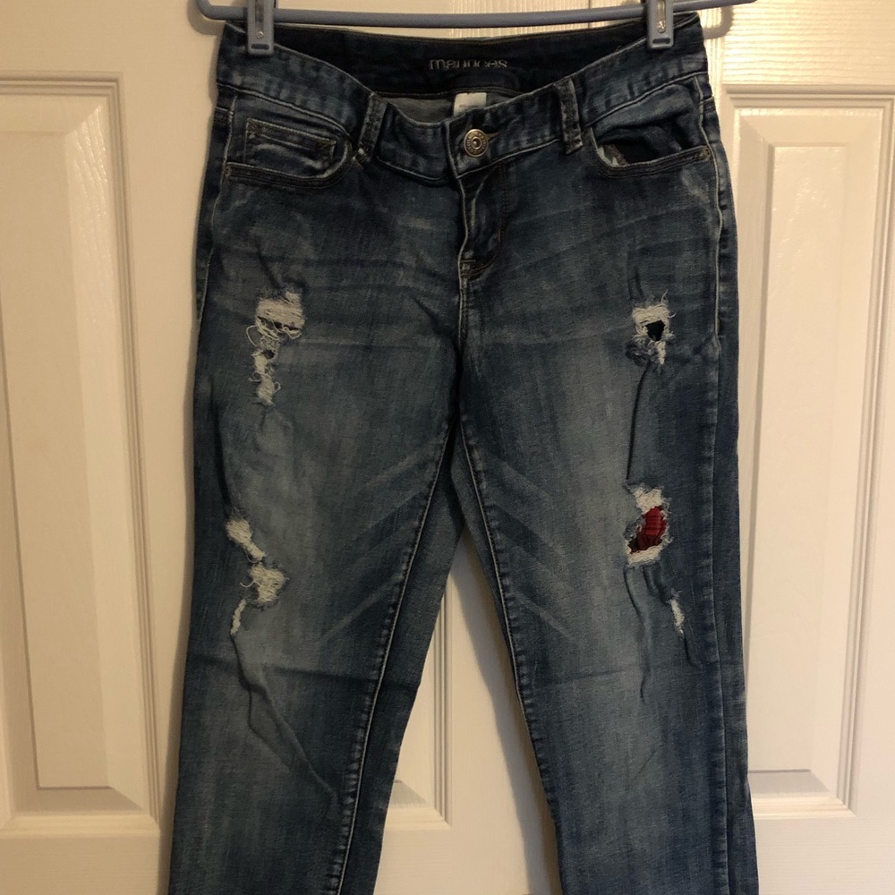 Distressed Jeans